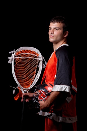 Lacrosse Playerの写真素材