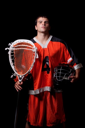 Lacrosse Playerの写真素材