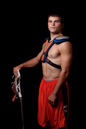 Lacrosse Playerの写真素材