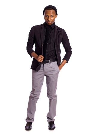 Fashionable Young Manの写真素材