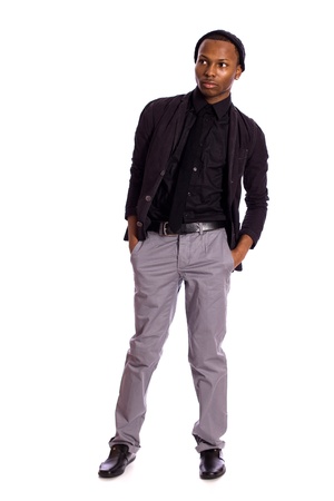 Fashionable Young Manの写真素材