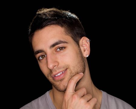 Young Man Headshotの写真素材