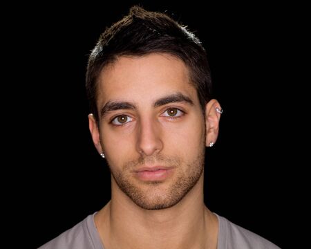 Young Man Headshotの写真素材