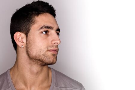 Young Man Headshotの写真素材