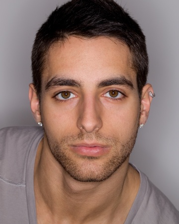 Young Man Headshotの写真素材