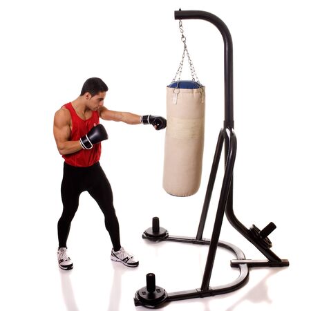 Heavy Bag Workoutの写真素材