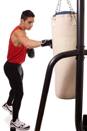 Heavy Bag Workoutの写真素材