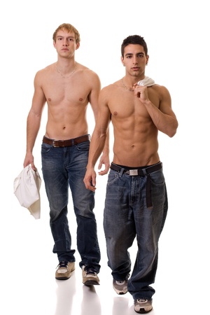 Two Menの写真素材