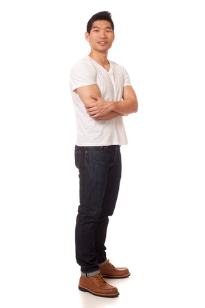 Casual Young Manの写真素材