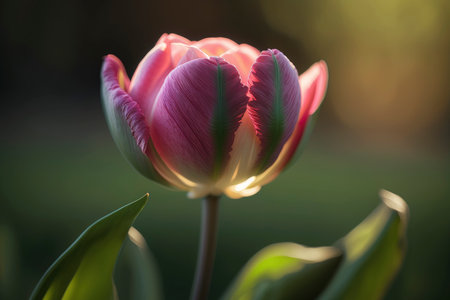 Tulip. Beautiful bouquet of tulips. colorful tulips. tulips in spring, colorful tulipsの素材