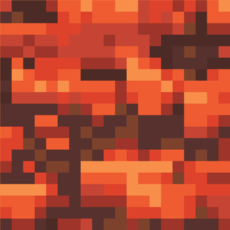 Abstract pixel background. Seamless pattern for your design. Vector.のイラスト素材