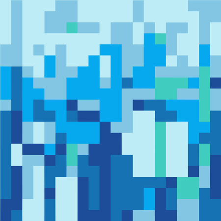 abstract blue pixel background, vector illustration eps10 graphic designのイラスト素材