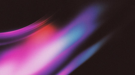 Colorful abstract background with bokeh defocused lights and shadow