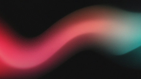 abstract background with bokeh defocused lights on black background