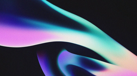 abstract background of blue and purple color with some smooth lines in itの写真素材