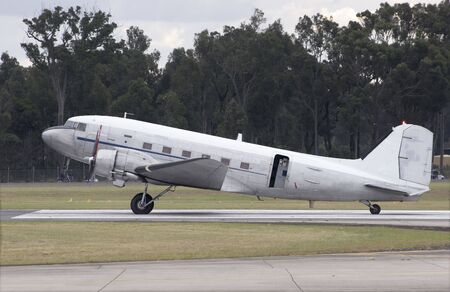 Douglas DC-3 on the Runway