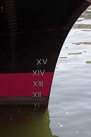 Bow of Boatの写真素材