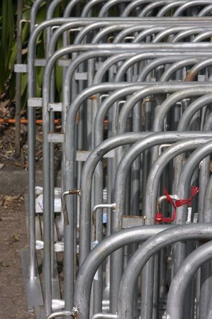 Stacked Fencingの写真素材