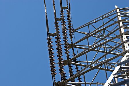 Electrical pylonの写真素材