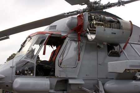 Karman Super Seasprite helicopterの写真素材