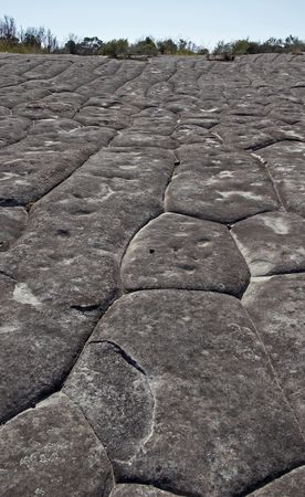 Rock shelfの写真素材