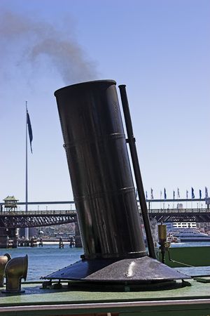 Ships Funnelの写真素材