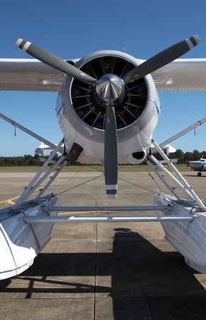 Airplane with floatsの写真素材