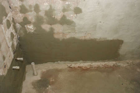 Renovations - Cement renderingの写真素材