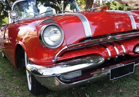 A classic 50's carの写真素材