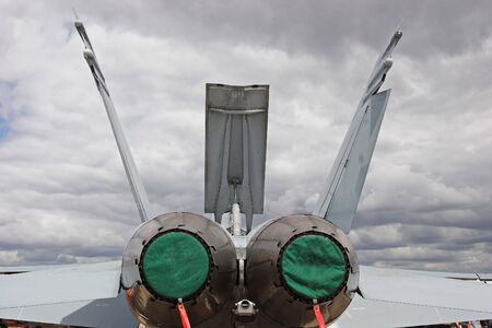 Military Jet fighter aircraftの写真素材
