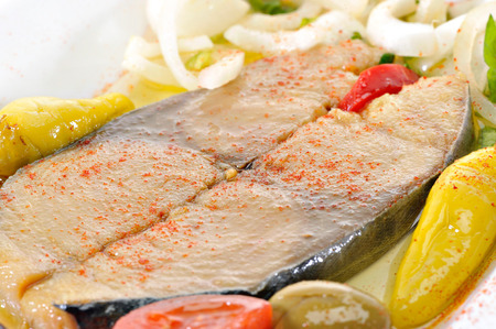 Swordfish filetの写真素材