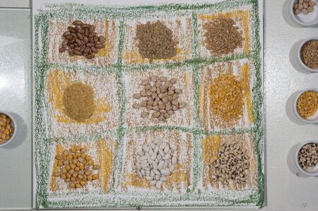 Greek traditional variety of legumes