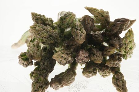 Green traditional asparagus for healthy dietの写真素材