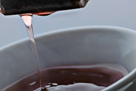 Cup of tea hot beverage with flavorsの写真素材