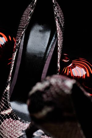 High heels fashion women shoesの写真素材