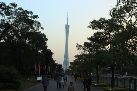 Canton Towerのeditorial素材
