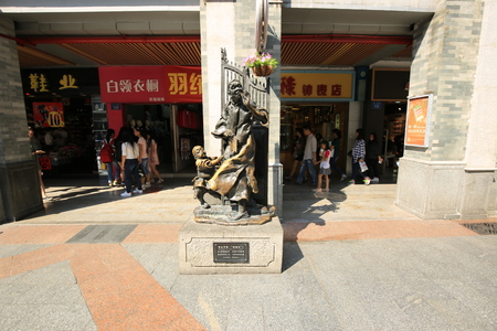 Shangxiajiu Pedestrian Streetのeditorial素材