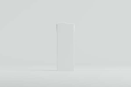 Juice, Liquid Carton Package Mockup 3D Renderingの写真素材
