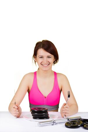 Weight loss concept, Diet concept, Sport,の写真素材