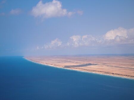 Coasts of Somaliaaerial viewの写真素材