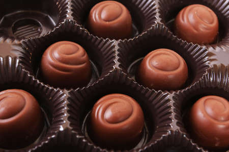 Chocolate box detail の写真素材