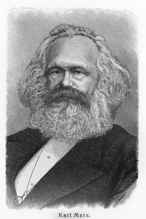 Karl Heinrich Marx - Picture from Meyers Lexicon books written in German language. Collection of 21 volumes published between 1905 and 1909. のeditorial素材