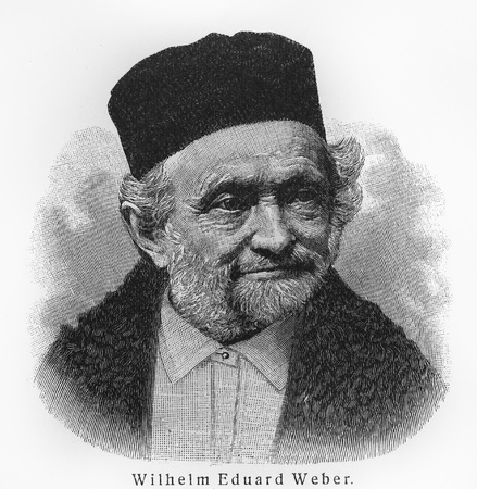 Wilhelm Eduard Weber- Picture from Meyers Lexicon books written in German language. Collection of 21 volumes published between 1905 and 1909. のeditorial素材