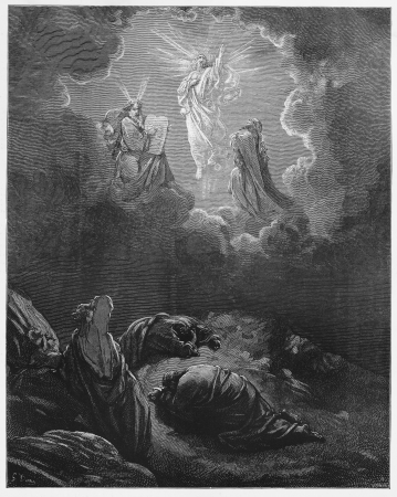 The Transfiguration - Picture from The Holy Scriptures, Old and New Testaments books collection...