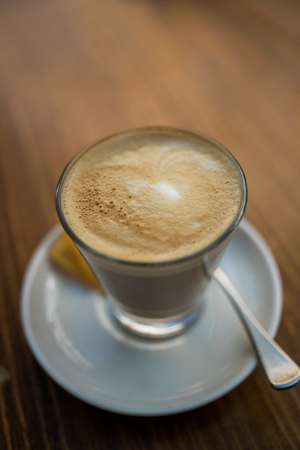 Coffee - cafe latteの写真素材