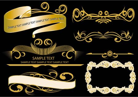 design elements for pageのイラスト素材
