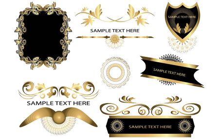 design elements のイラスト素材