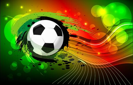 football backgroundのイラスト素材