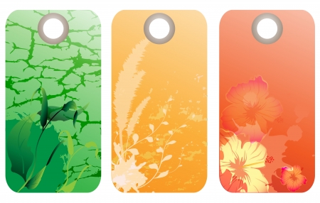 set of labelのイラスト素材