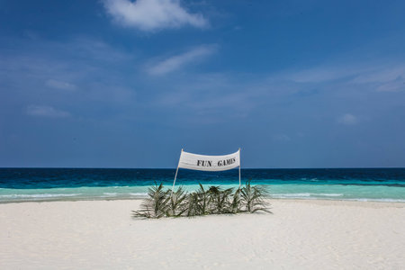 Maldives Beach Partyの写真素材